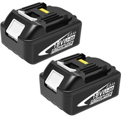 2X 6.0Ah 18V Lithium-Ion Battery For Makita 18V BL1860B BL1850B BL1840B BL1815B
