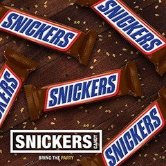 SNICKERS Full Size Bulk Milk Chocolate Candy Bars, 1.86 oz Bar, 48 ct Box