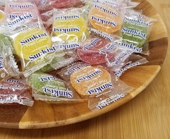 Sunkist Fruit Gems Soft Candy Assorted Natural Flavors 0.5lb | Free Shipping!