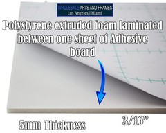 White Adhesive Foam Core Boards 16×20 20×30 24×36 30×40 32×40 Poster Backing
