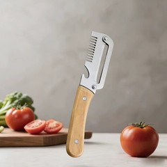 NEW 2 in 1 Multi-Functional Vegetable Peeler for Kitchen Stainless Steel Peeler
