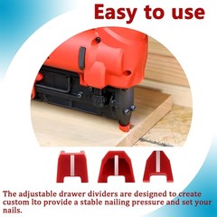42-38-0017 No-Mar Pad Kit Fit Milwauke 2746-20 NailerTip And Milwauke 18ga Na…