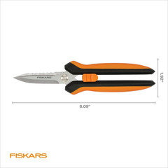 Fiskars Pruning Shears for Gardening, Multipurpose 8″ Garden Shears with Sheath