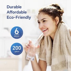 Refrigerator Water Filter Replacement for EDR1RXD1 Filter 1 W10295370A 1-Pack US