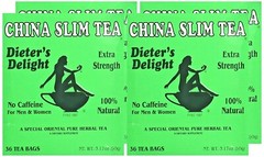 China Slim Herbal Tea Extra Strength -Dieter’s Delight 36 Tea Bags – Exp: 2-2026