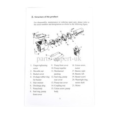 1.5HP Super Pool Pump Motor 230 V Single Speed for Hayward In-Ground Pool
