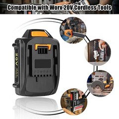 8.0AH 20V MAX Battery For WORX Extend Lithium 20 Volt WA3520 WA3525 WA3575 WG155