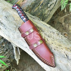 CUSTOM HAND MADE FORGE HIGH CARBON STEEL UTILITY KITCHEN CHEF KNIFE HH 2362