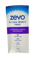Zevo Flying Insect Trap Starter Kit. 1 Device & 1 Refill Cartridge
