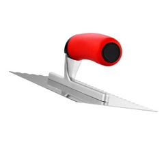 VEVOR Tile Tools Stainless Steel Squared Notch Tile Trowel 10.9×4.4in Pro Grade