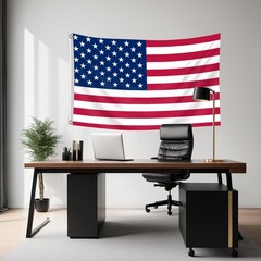 2×3 FT United States USA Flag Outdoor Polyester US American Flag Heavy Duty Oz