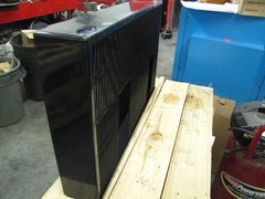 Air Compressor Machinery Belt Guard 32″ Long 20″ Tall 5″ Wide Metal Wire Mesh