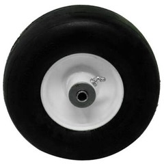 (2) Flat Free Solid Tire Front Caster Wheel 9×3.50-4 for Exmark 103-1224 103-217