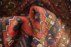 Vibrant Tribal Area Rug 4×6 Handmade Wool Geometric Pattern Carpet for Any Room