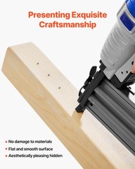 VEVOR 16 Gauge Angled Finish Nails 2000-Count (2-1/2 in,2 in,1-1/2 in,1-1/4 in)