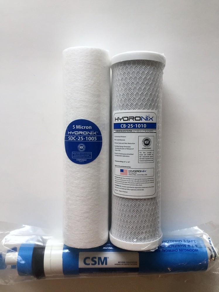 HYDRO-LOGIC STEALTH SMALL BOY 200 ANNUAL REPLACEMENT FILTER PACK-80 GPD MEMBRANE
