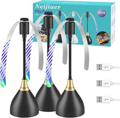2/3/4PCS Fly Fans for Tables, Fly Repellent Fan Indoor Outdoor for Picnic, Party