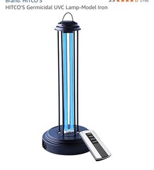 Timing Mode 120 Volts 38w Air Sterilizer Uv Cleaner Timing Mode 60HZ W/ REMOTE