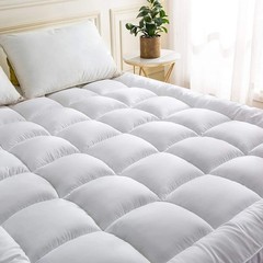 4 Inches Thick Mattress Topper Quilted Cooling Mattress Topper Pad MATTRESS PAD