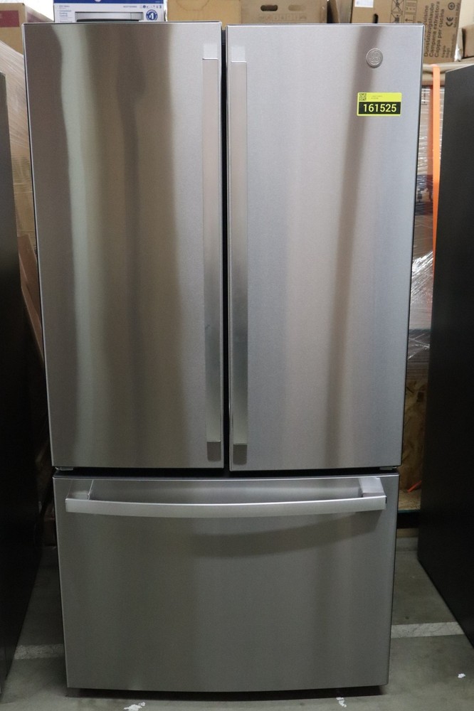 GE GNE27JYMFS 36″ Stainless 27.0 Cu. Ft. French Door Refrigerator NOB #161525