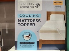 Serenity Tempur-Pedic 3 Inch Cooling Memory Foam Mattress Topper King