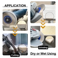 4-1/2″ Diamond Cutting Wheel Disc Grinder Saw Blade Porcelain Tile Marble 115mm