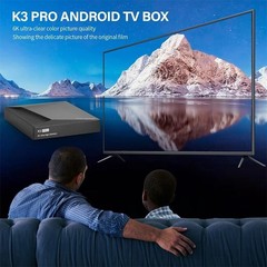 We2USat K3 PRO Android 10 TV Box 4GB+32GB | 6K UHD Streaming | WiFi 6
