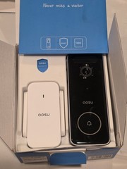 READ DESCRIPTION!!! AOSU Video Doorbell Ultra Wi-Fi Battery Alexa Google Home