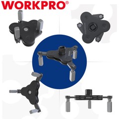 WORKPRO Universal Oil Filter Wrench Magnetic Adjustable Oil Filter Removal Tool