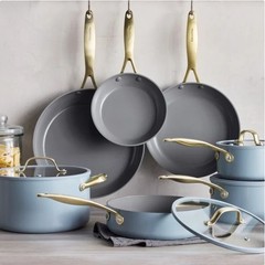 GreenPan Jewel Pro 11 Piece Ceramic Nonstick Cookware Set