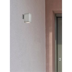Living District LDOD4041S Raine 1 Light 7.88 inch Silver Outdoor Wall Light