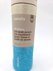 NEW Owala FreeSip 24oz Rolling in Gradient Blue Limited Edition Free Ship