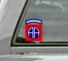 82nd Airborne Division All American Car Vinyl Window Decal/Sticker