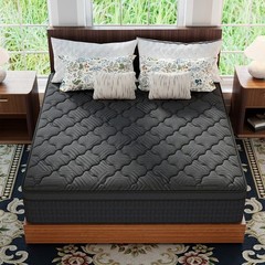 12″/14″ Gel Memory Foam Hybrid Spring Mattress In a Box Twin Full Queen King