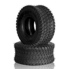 2 * 15×6.00-6 Lawn Mower Garden Tractor Turf Tires 4 Ply Tubeless 15×6-6 15x6x6