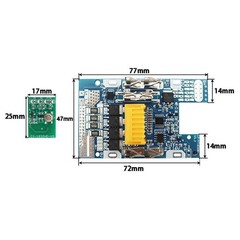 Makita 18V 6.0Ah BL1830 BL1860 Battery Housing Repair Kit with PCB Board Lithium
