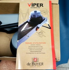 de Buyer Viper Mandoline France Made 19.3 Viper System Cube 2.0 in Box