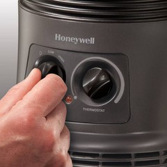 Honeywell HHF360B 1500W 360 Surround Indoor Heater Black