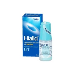 5 X 5ml Japan Santen Hialid 0.1% Sodium Hyaluronate Ophthalmic Solution Eye Drop