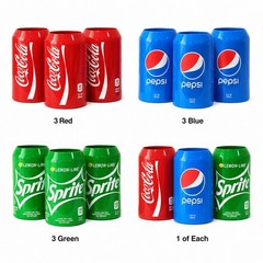 3 Pack Beer Can Covers Silicone Sleeve Hide a Beer Soda Can Disguise 12oz 355ml