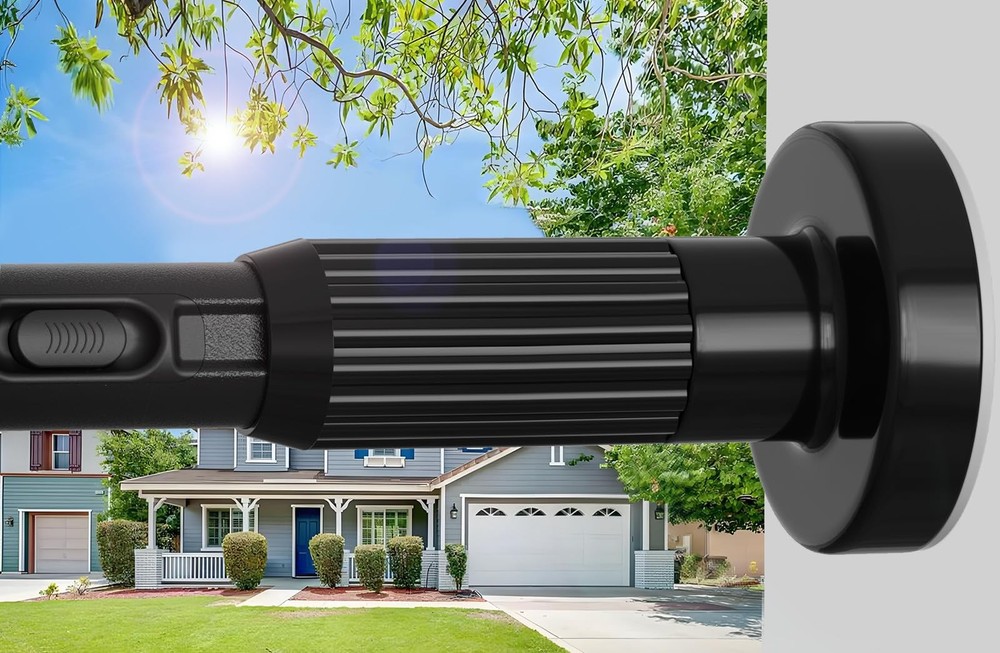 ZipGlo Tension Curtain Rod，40-67.7IN(3.33-5.64Ft) One-Click Fast Extension Rod E