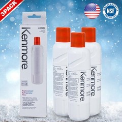 3 PACK Kenmore 9082 Replacement Refrigerator Filter, FREE SHIPPING