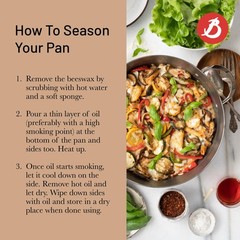 MINERAL B Carbon Steel Paella Pan – 12.5” Diameter, 9.25” Cooking Surface – M…