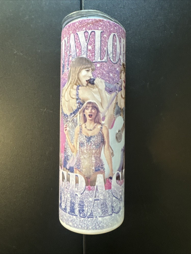 Taylor Swift Eras Tour 20oz Tumbler Stainless Steel Used