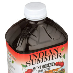 (2 pack) Indian Summer 100% Juice, Montmorency Cherry, 46 Fl Oz, 1 Count
