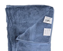 Hotel Premier Collection Oversized Bath Towel 30in X 58in FADED DENIM