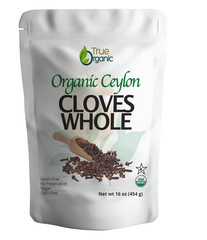 Organic Ceylon Cloves Whole 1 lb Non-GMO Kosher Certified Fresh Bulk