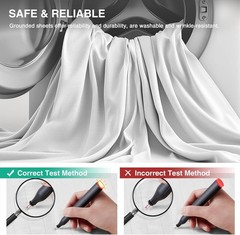 Grounding Sheet Fitted Earthing Bedsheet 5% Silver Fiber 95% Cotton w/ Tester