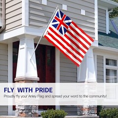 Anley Fly Breeze 3×5 Foot Grand Union Flag Continental Colors Flags Polyester