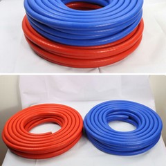 Red / Blue Silicone Braided Hose Tube Reinforced – Water Oil Fuel High Temp 300℃